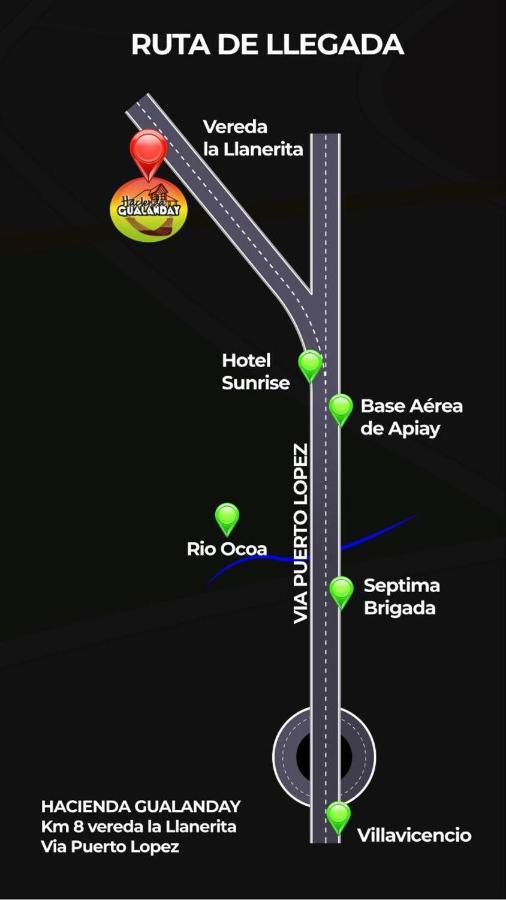 Hotel Hacienda Gualanday Apiay Exteriör bild